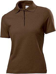 Stedman Polo Women, brown, S