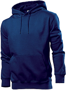 Stedman Sweatshirt Hooded Men, navy blue, XL