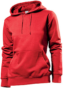 Stedman Sweatshirt Hooded Women, scarlet red, S