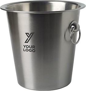 Steel champagne bucketSilver