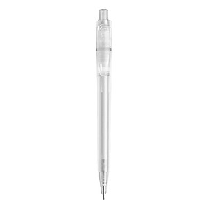 Stilolinea plastic ballpen, with a frosted barrel