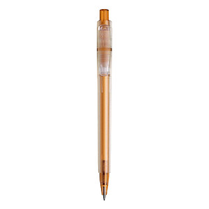 Stilolinea plastic ballpen, with a frosted barrel