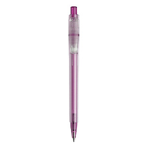 Stilolinea plastic ballpen, with a frosted barrel