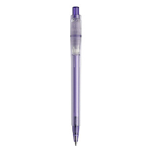 Stilolinea plastic ballpen, with a frosted barrel