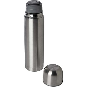 Sullivan 750 ml RCS certified recycled stainless steel vacuum insulated flask, silver