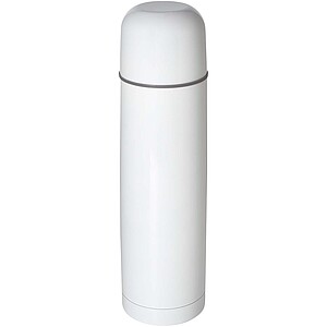Sullivan 750 ml RCS certified recycled stainless steel vacuum insulated flask, white