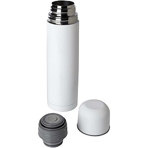 Sullivan 750 ml RCS certified recycled stainless steel vacuum insulated flask, white