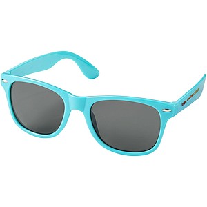 Sun ray sunglasses, aqua blue