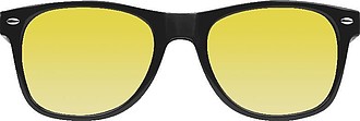 Sunglasses with colored glasses