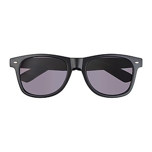 Sunglasses with cork covered temples
