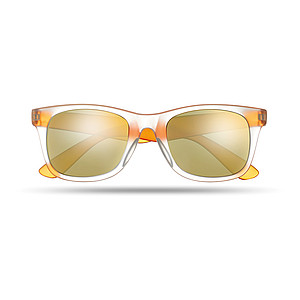 Sunglasses with mirrored lense