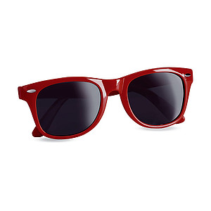 Sunglasses with UV protection, red