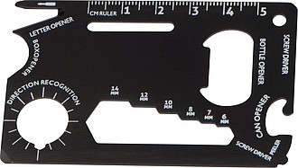 Survival luggage tag