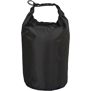Survivor 5 litre waterproof roll-down bag, black