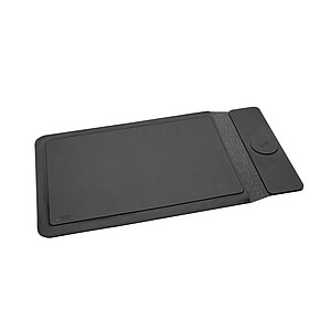 Swiss Peak 15W magnetic charging laptop sleeve 14-15,6", black