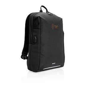 Swiss Peak AWARE™ RFID and USB laptop backpack