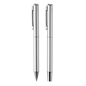 Swiss Peak Cedar RCS certified recycled aluminum pen set