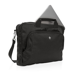 Swiss Peak deluxe 15” laptop bag, black