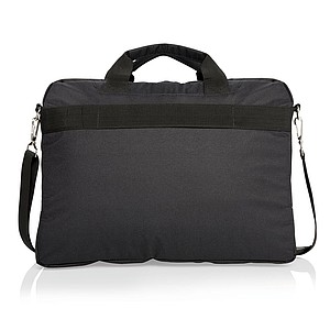Swiss Peak deluxe 15” laptop bag, black