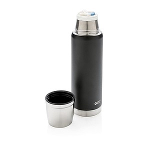 Swiss Peak Elite 0.5L copper vacuum flask, black