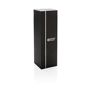 Swiss Peak Elite 0.5L copper vacuum flask, black