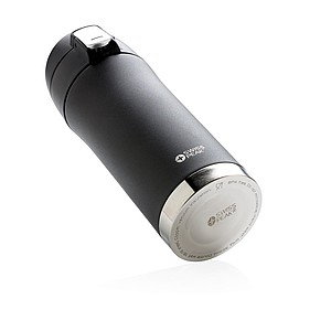 Swiss Peak Elite copper vacuum mug, black