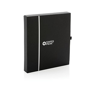 Swiss Peak GRS recycled PU travel gift set