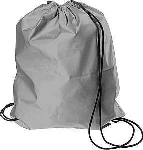 Synthetic fibre (190D) reflective drawstring backpack