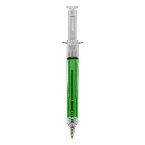 Syringe ballpenPale green