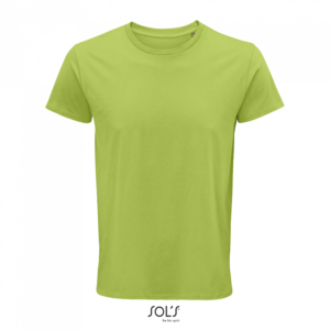 T-shirt SOLS CRUSADER MEN - ROUND-NECK FITTED JERSEY T-SHIRT, apple green, L