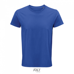 T-shirt SOLS CRUSADER MEN - ROUND-NECK FITTED JERSEY T-SHIRT, royal blue, XS