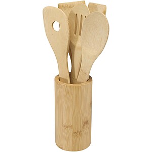 Tala bamboo kitchen tool set, wood