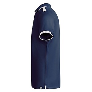 Tamil short sleeve mens sports polo, navy blue, size XL