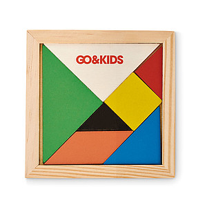 Tangram puzzle in wood MO6693-40
