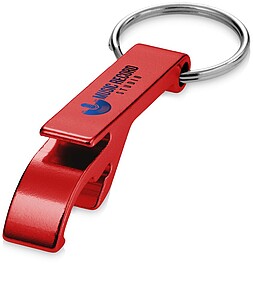 Tao RCS recycled aluminium bottle and can opener with keychain