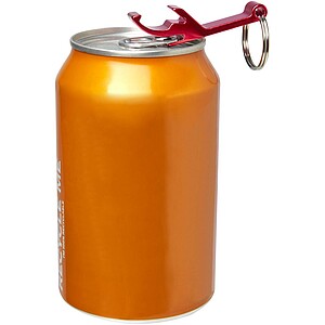 Tao RCS recycled aluminium bottle and can opener with keychain