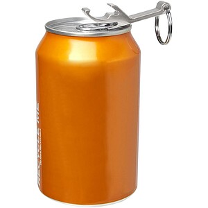 Tao RCS recycled aluminium bottle and can opener with keychain