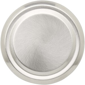 Taylor 450 ml double wall stainless steel flask with tea strainer, matted silver