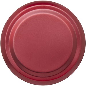 Taylor 450 ml double wall stainless steel flask with tea strainer, red