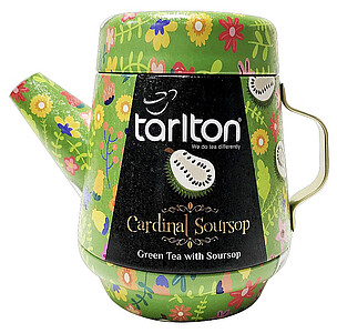 Tea Pot Tarlton Cardinal Soursop Green Tea
