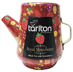 Tea Pot Tarlton Royal Strawberry Black Tea