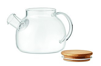 Teapot in borosilicate glass