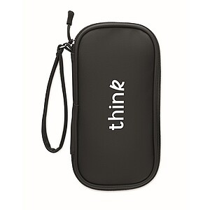 Tech organiser pouch 600D RPET, black