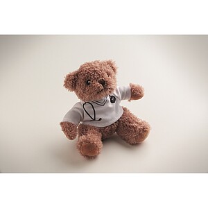 Teddy bear plush doctor, white