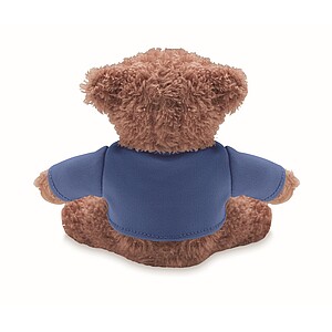 Teddy bear with t-shirt, blue