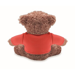 Teddy bear with t-shirt, red