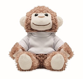 Teddy monkey plush