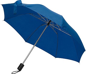 Telescope collapsible umbrella, blue