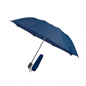 Telescope collapsible umbrella, dark blue