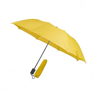 Telescope collapsible umbrella, yellow